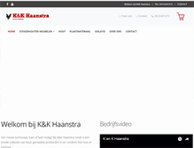 Tablet Screenshot of kenk-haanstra.nl